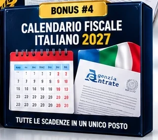 Bonus 4 Calendario fiscale italiano 2027